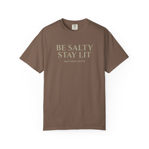 Be Salty Stay Lit Christian T-Shirt