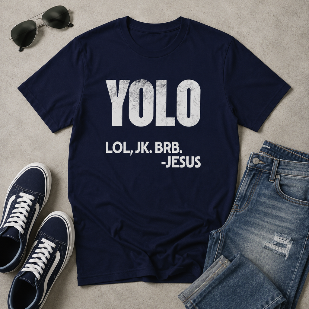 yolo-jk-brb-jesus-true-navy-christian-shirt-flat-lay-modern-mockup